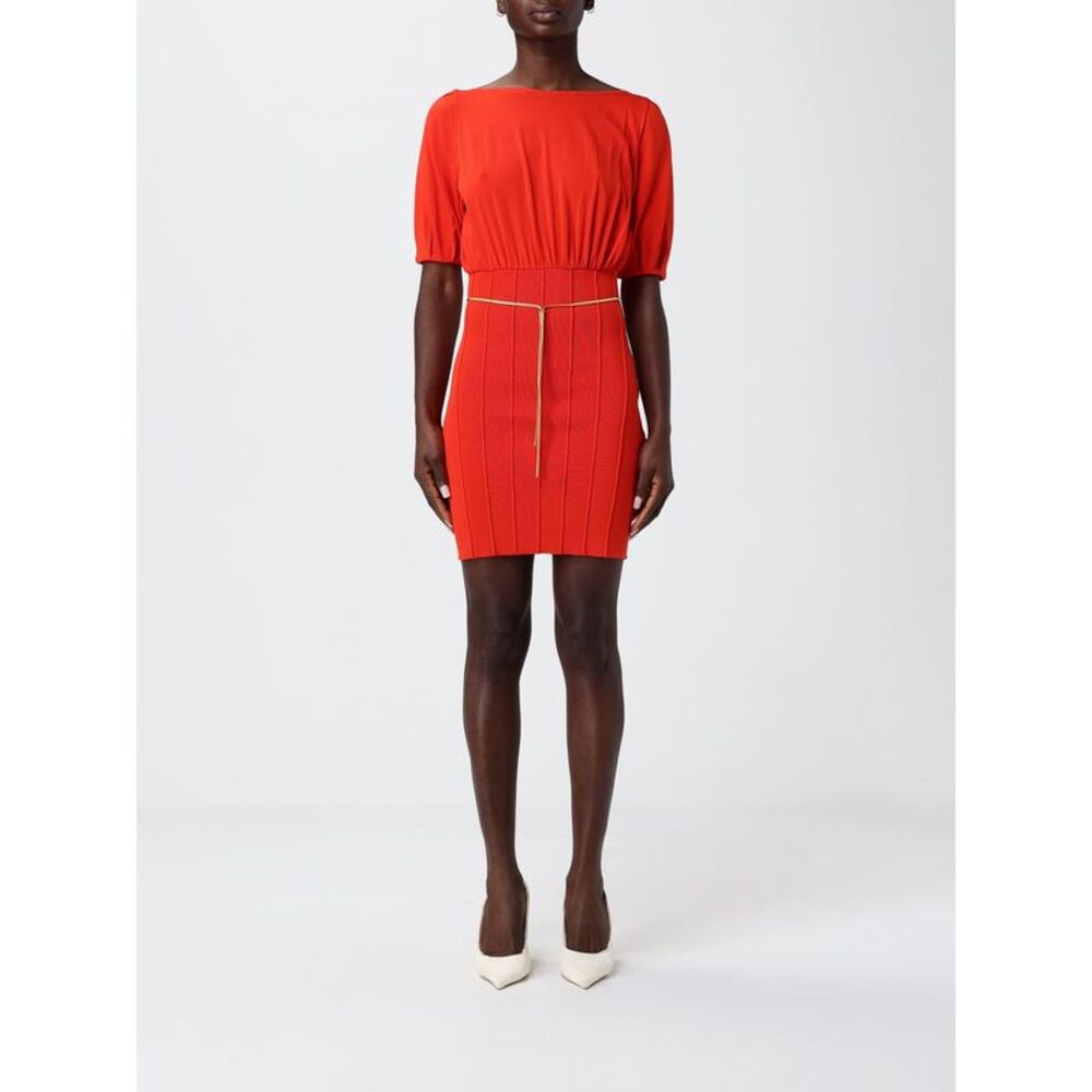 Elisabetta Franchi Dress Woman Orange